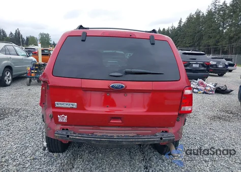 2012 Ford Escape Xlt из США, поврежденный, VIN 1FMCU9D78CKC54220